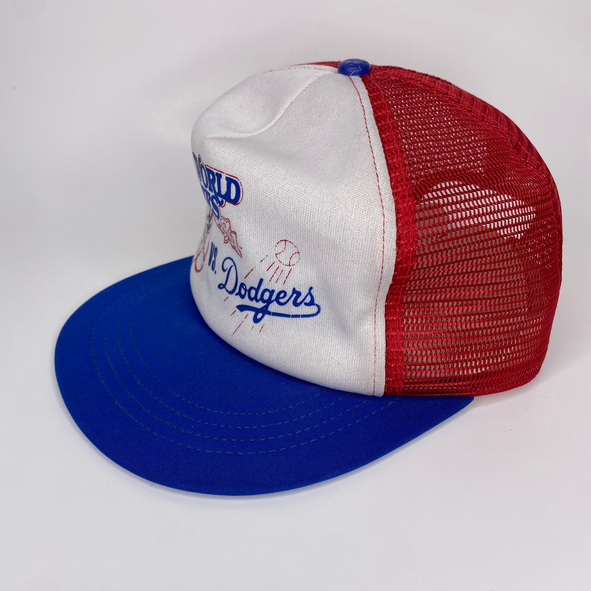 Vintage 80s LA Dodgers vs New York Yankees World Series Hat – Zeus