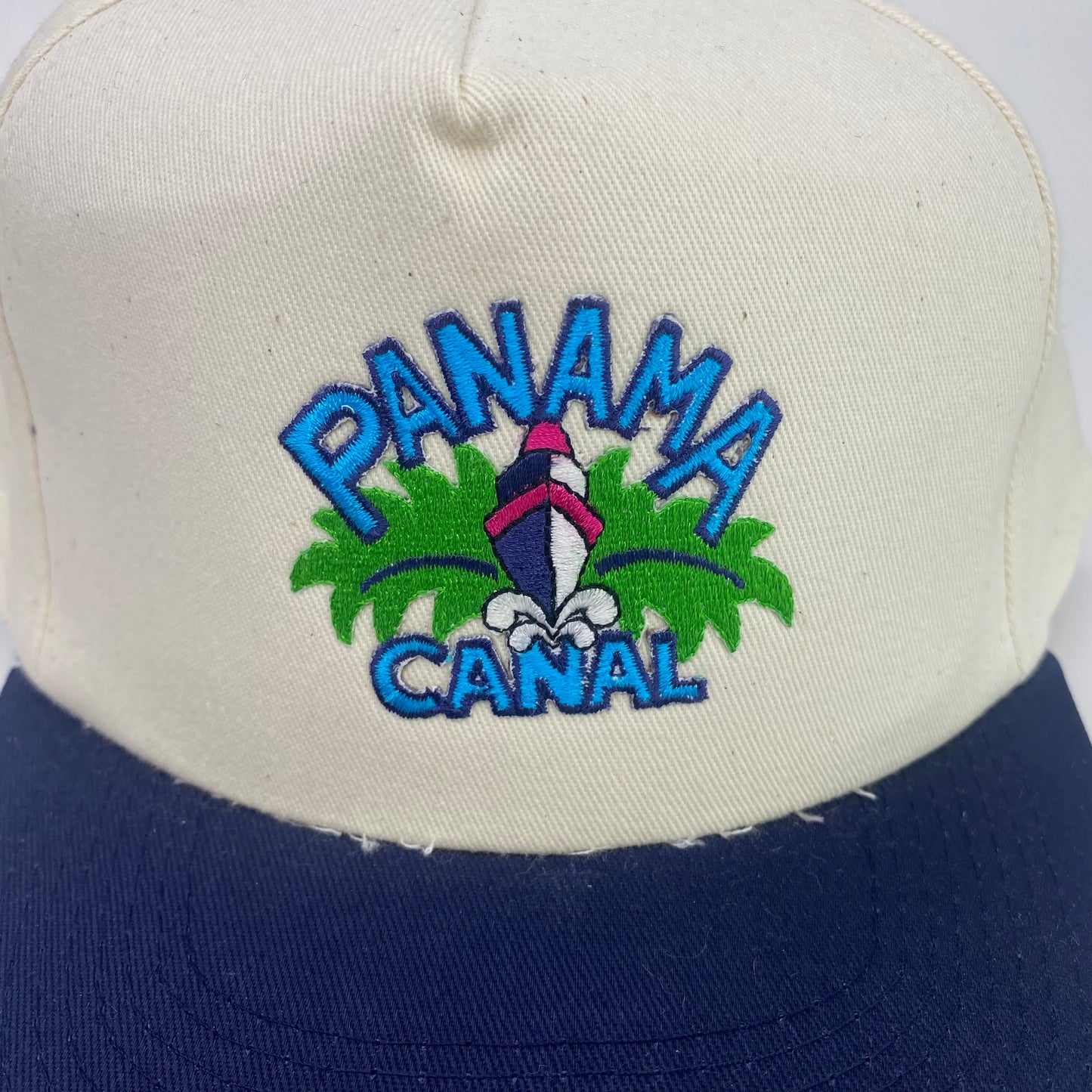 Vintage 90s Panama Canal Hat