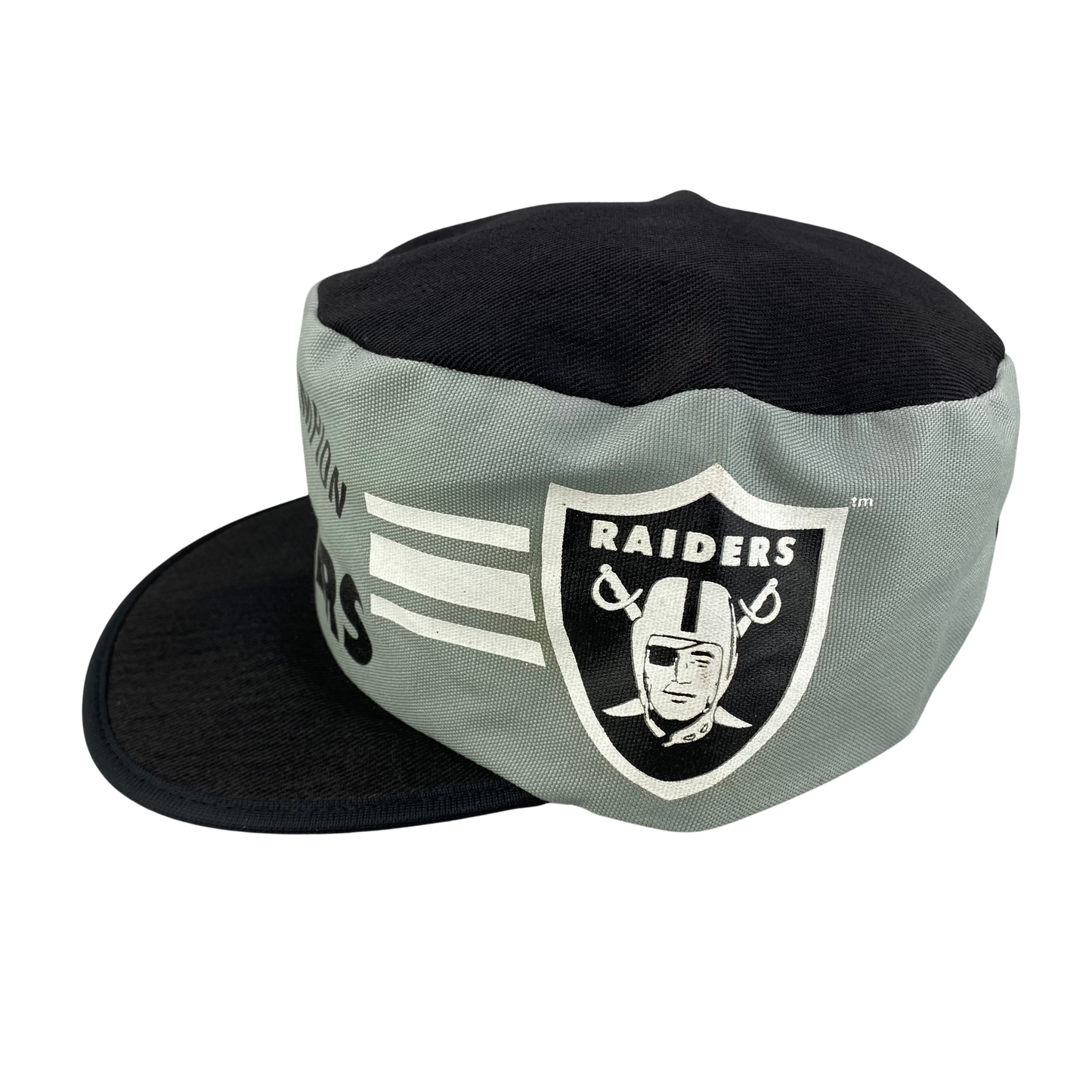 Vintage 80s LA Raiders Champions Pillbox Hat