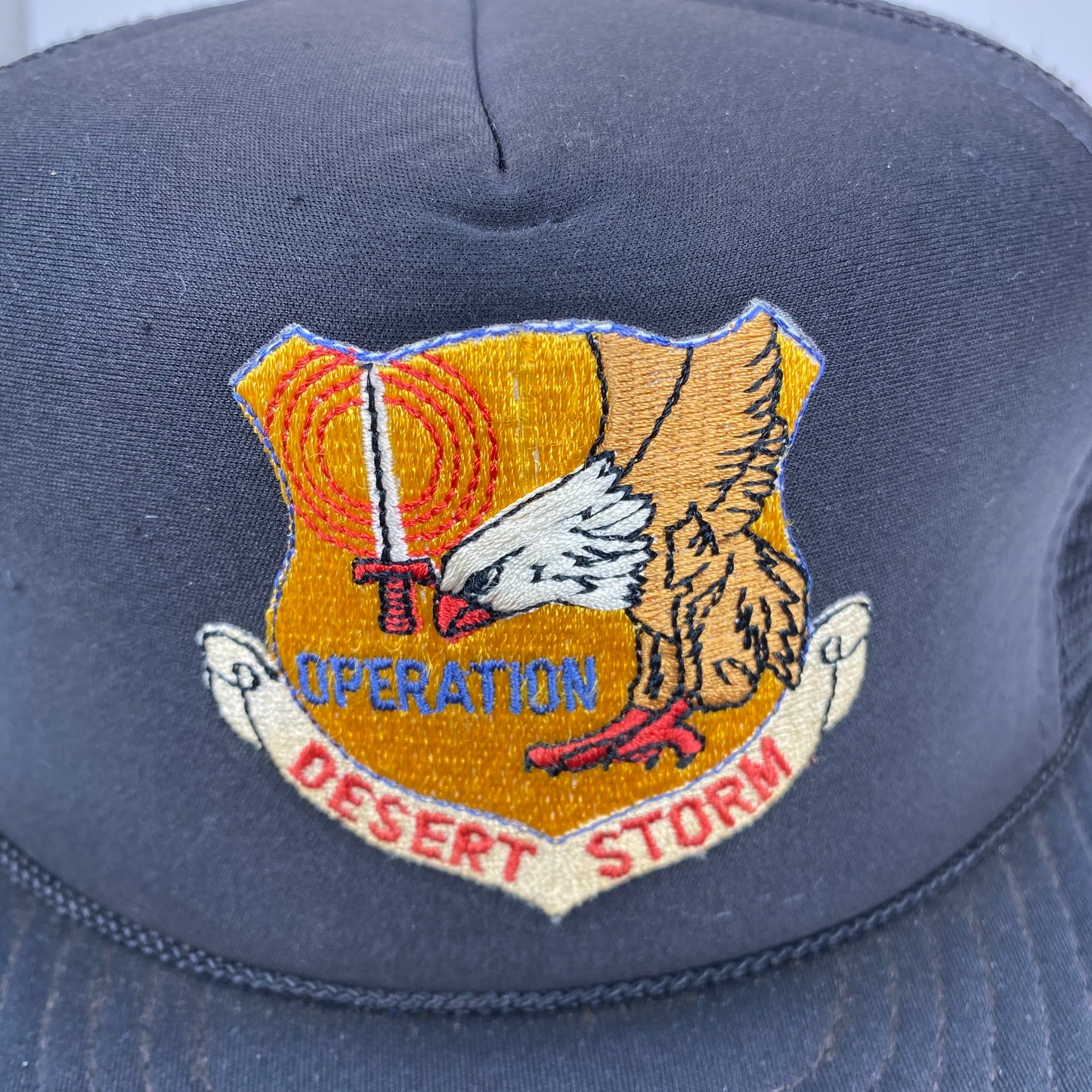 Vintage 90s Operation Desert Storm - Iraq Gulf War Hat