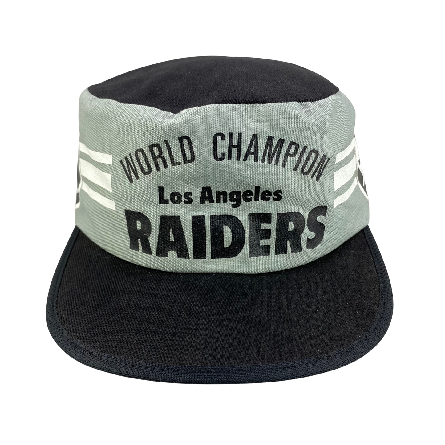 Vintage 80s LA Raiders Champions Pillbox Hat