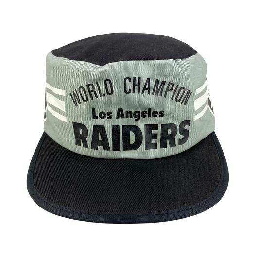 Vintage 80s LA Raiders Champions Pillbox Hat