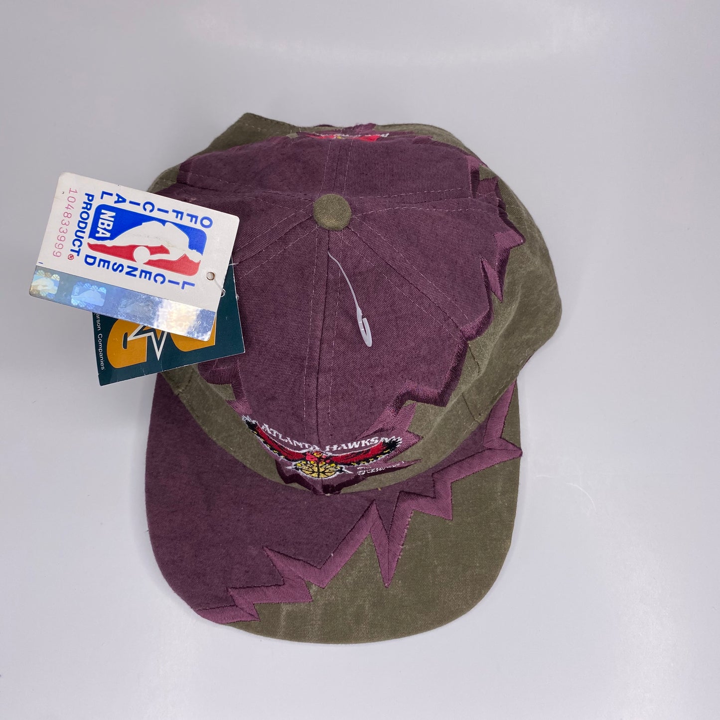 Vintage 90s Atlanta Hawks Drew Pearson Hat