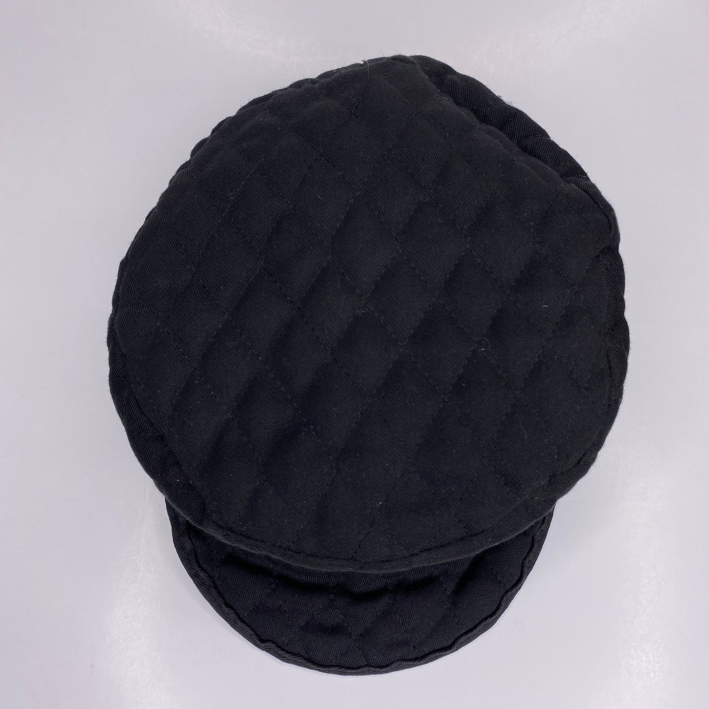 Vintage Harley Davidson Quilted Black Hat