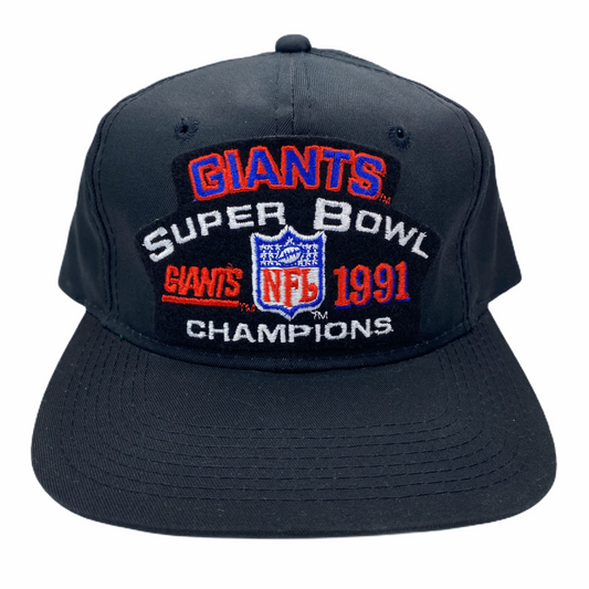 Vintage 1991 New York Giants Super Bowl Champions Hat