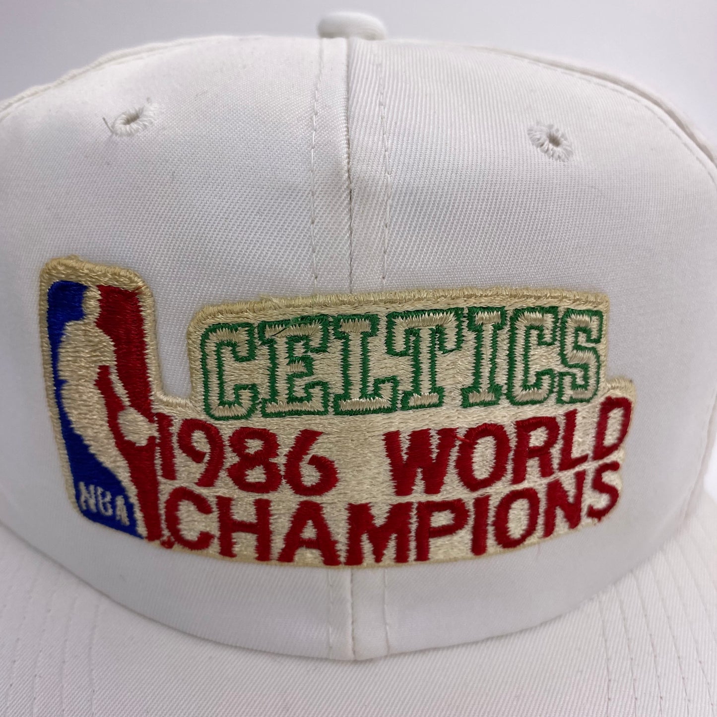 Vintage 1986 Boston Celtics Champions Hat