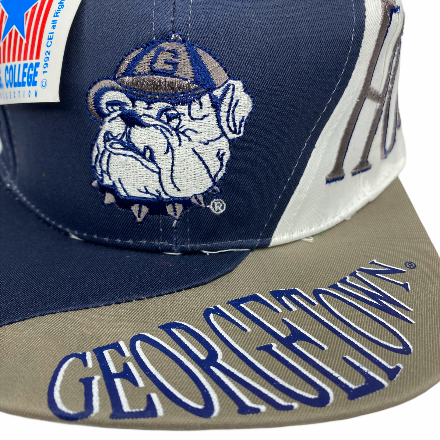 Vintage 1992 Georgetown Hoyas Hat