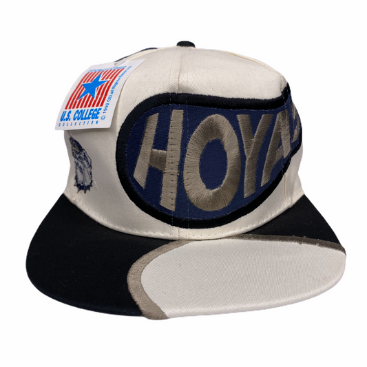 Vintage 1992 Georgetown Hoyas Paisley Hat