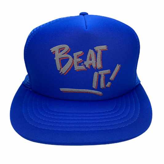 Vintage 80s Michael Jackson BEAT IT Hat