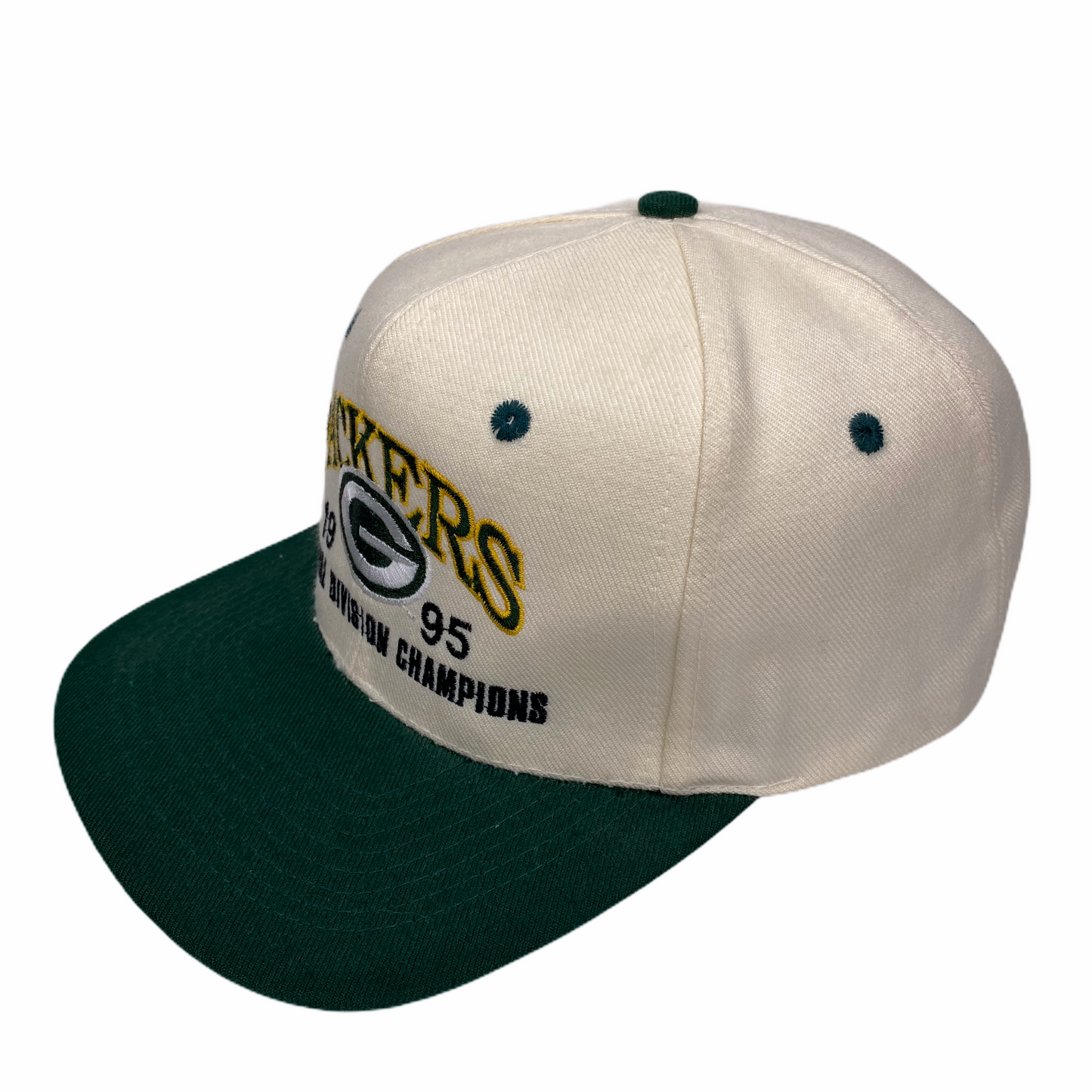 Vintage 1995 Green Bay Packers Central Division Champions Hat