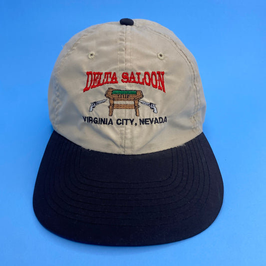 Vintage Delta Saloon Virginia City Dad Hat