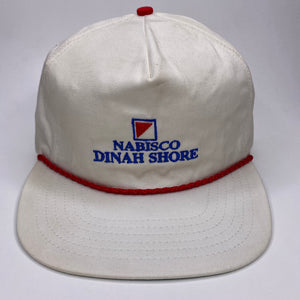 Vintage 90s Nabisco Dinah Shore Tennis Tournament Hat