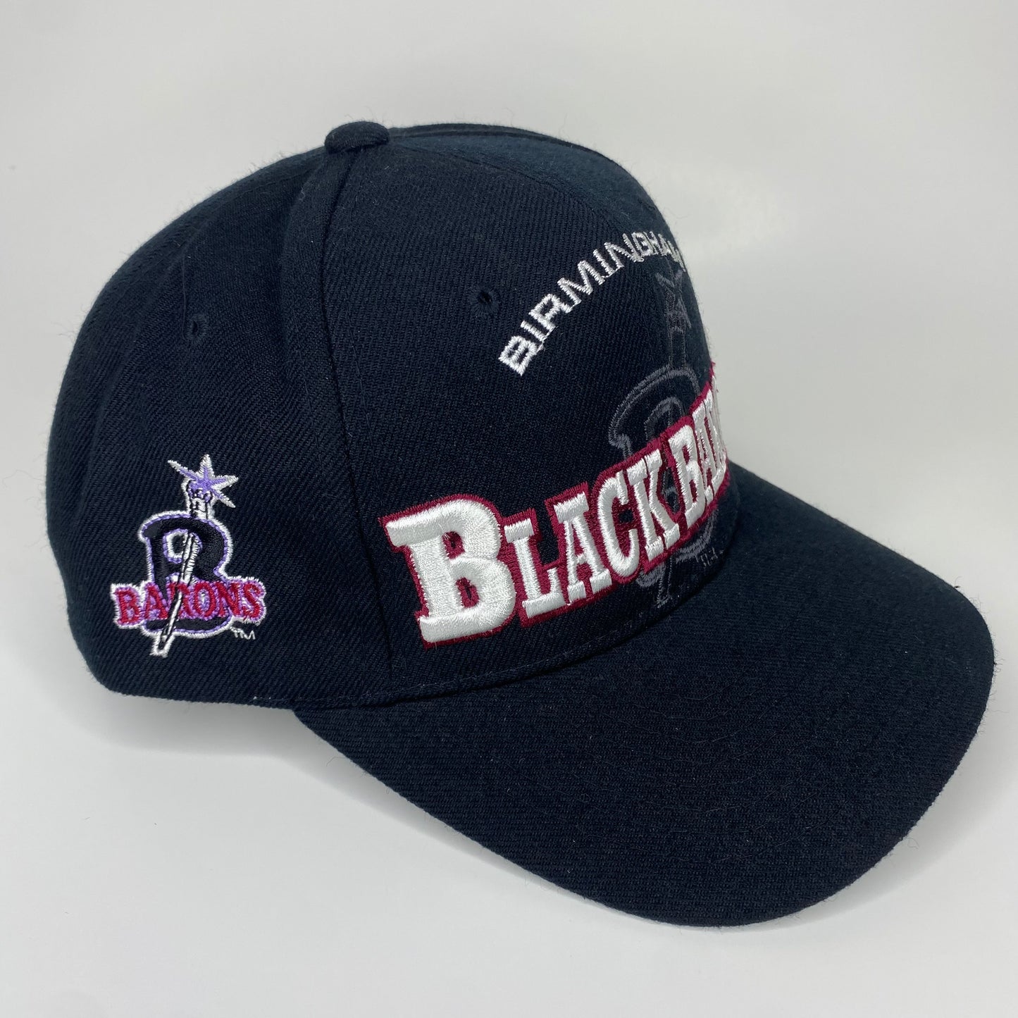 Vintage 90s Birmingham Barons Negro League Baseball Hat