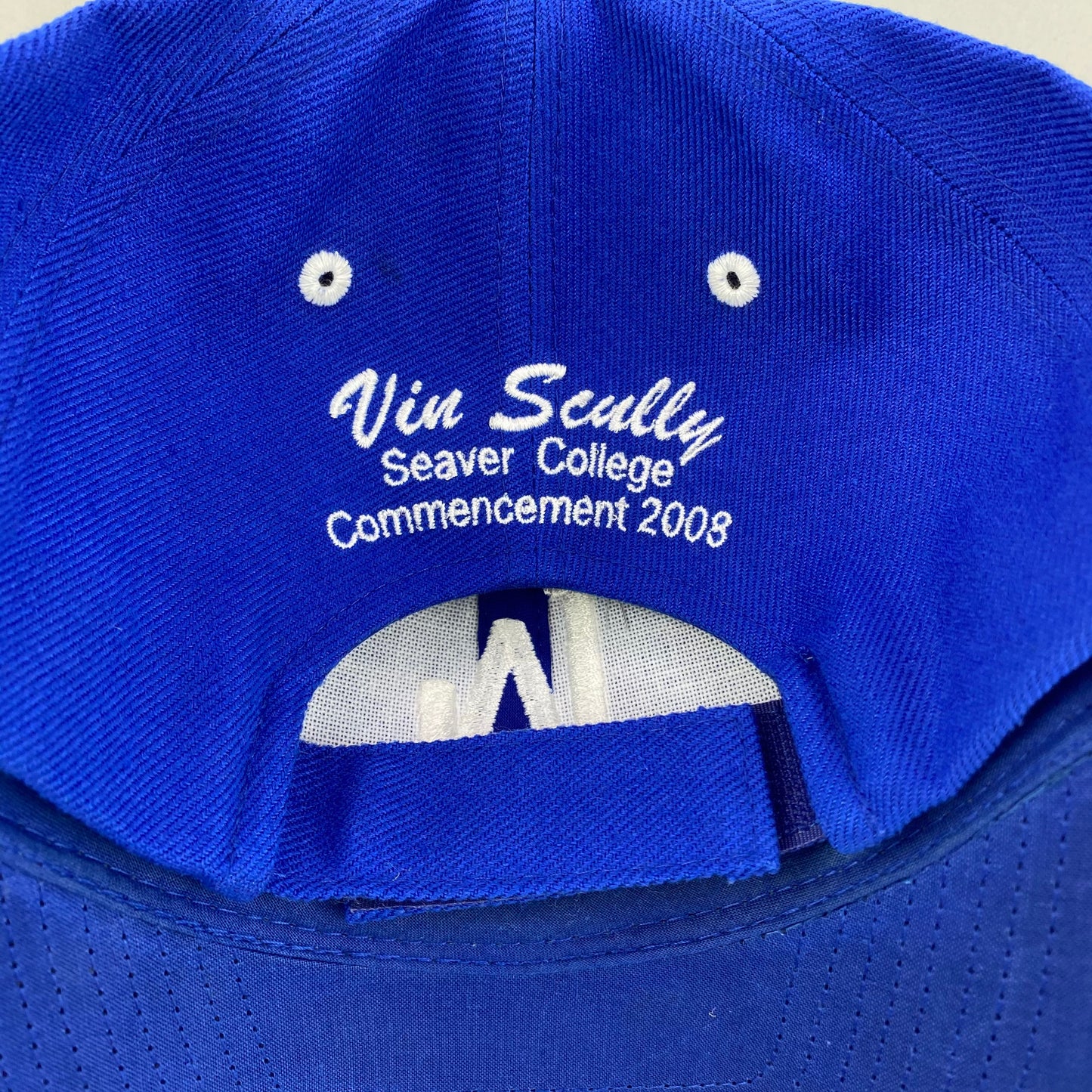 2008 Vin Scully Seaver College Commencement x LA Dodgers Hat