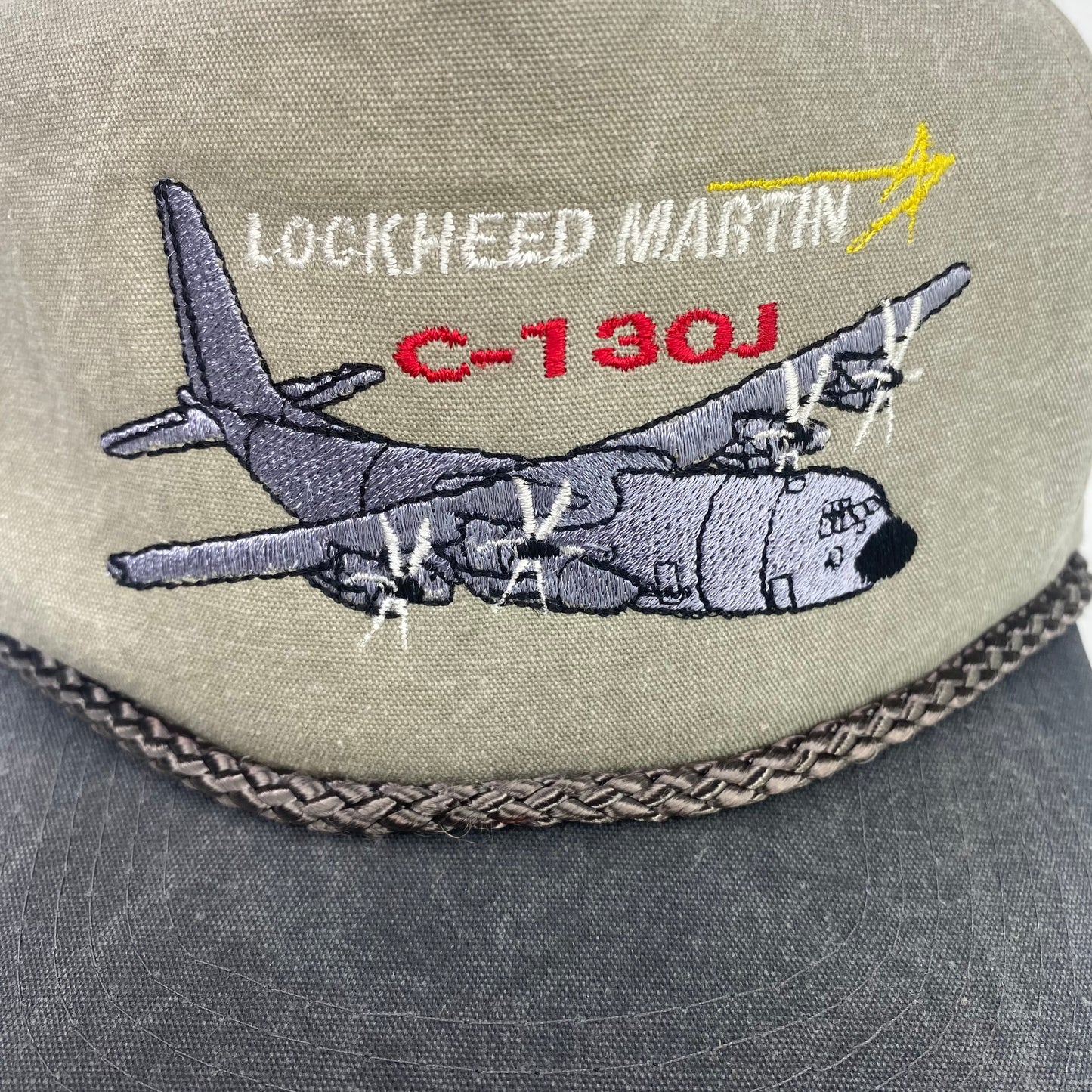 Vintage 90s Lockheed Martin Flight Test Team C-130J Hat