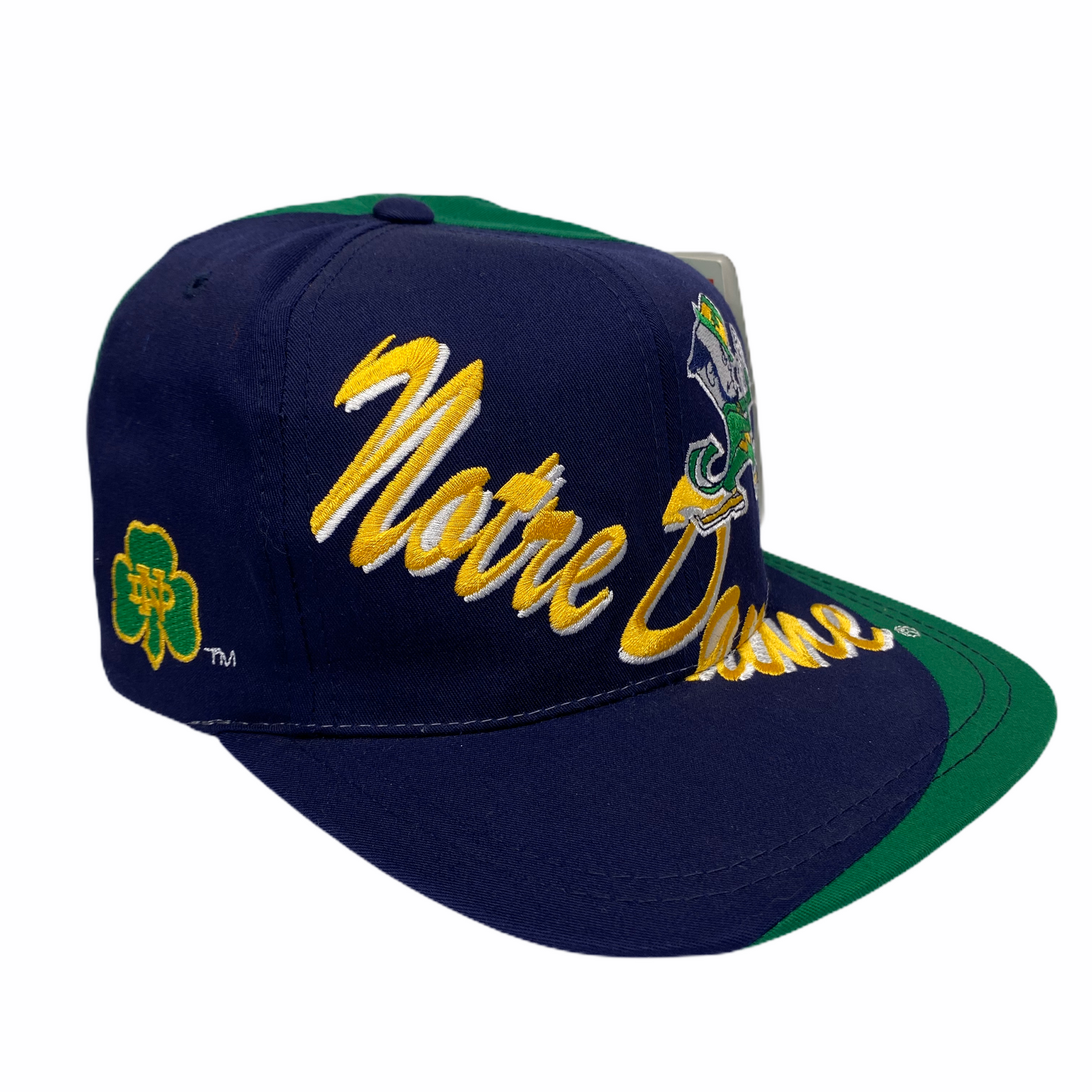 Vintage 90s Notre Dame Fighting Irish Hat