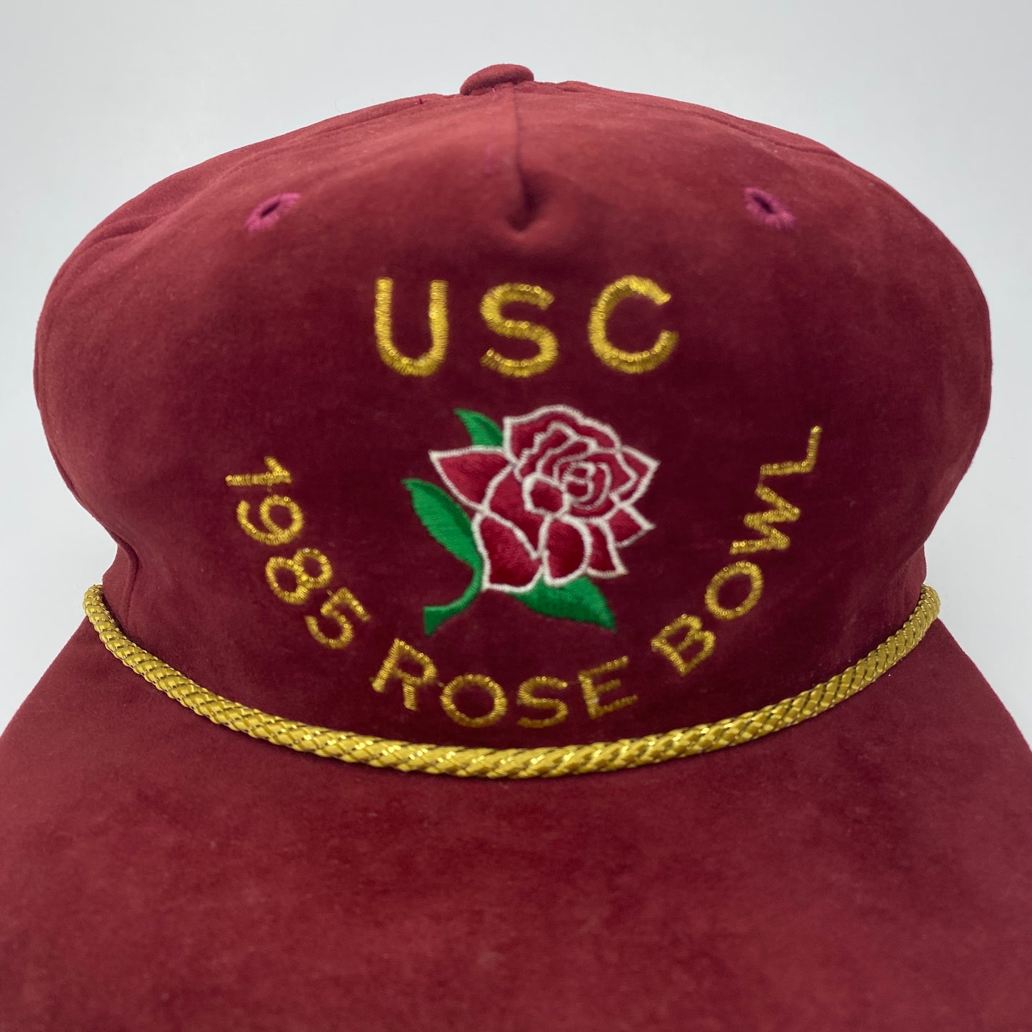 Vintage 1985 Rose Bowl USC Trojans Football Hat