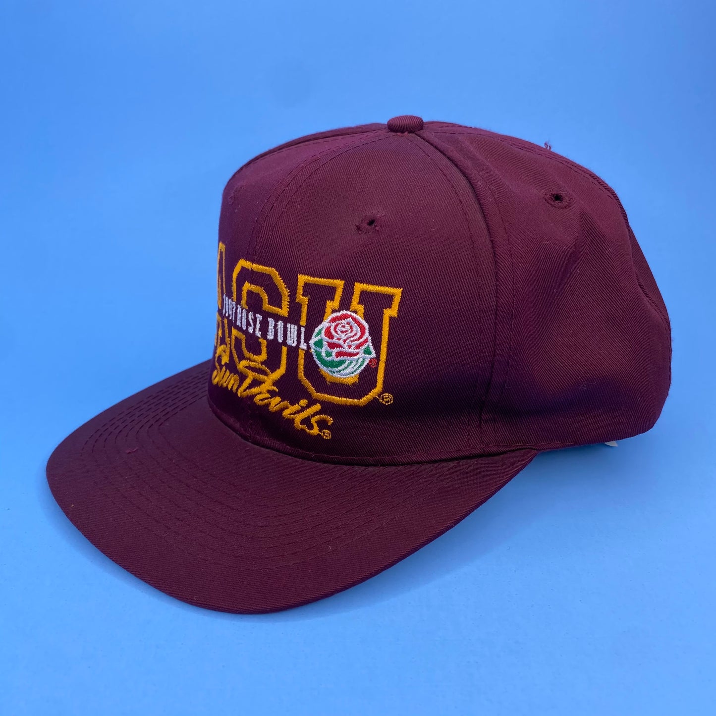 Vintage 90s Arizona St Sun Devils (ASU) 1997 Rose Bowl Football Hat