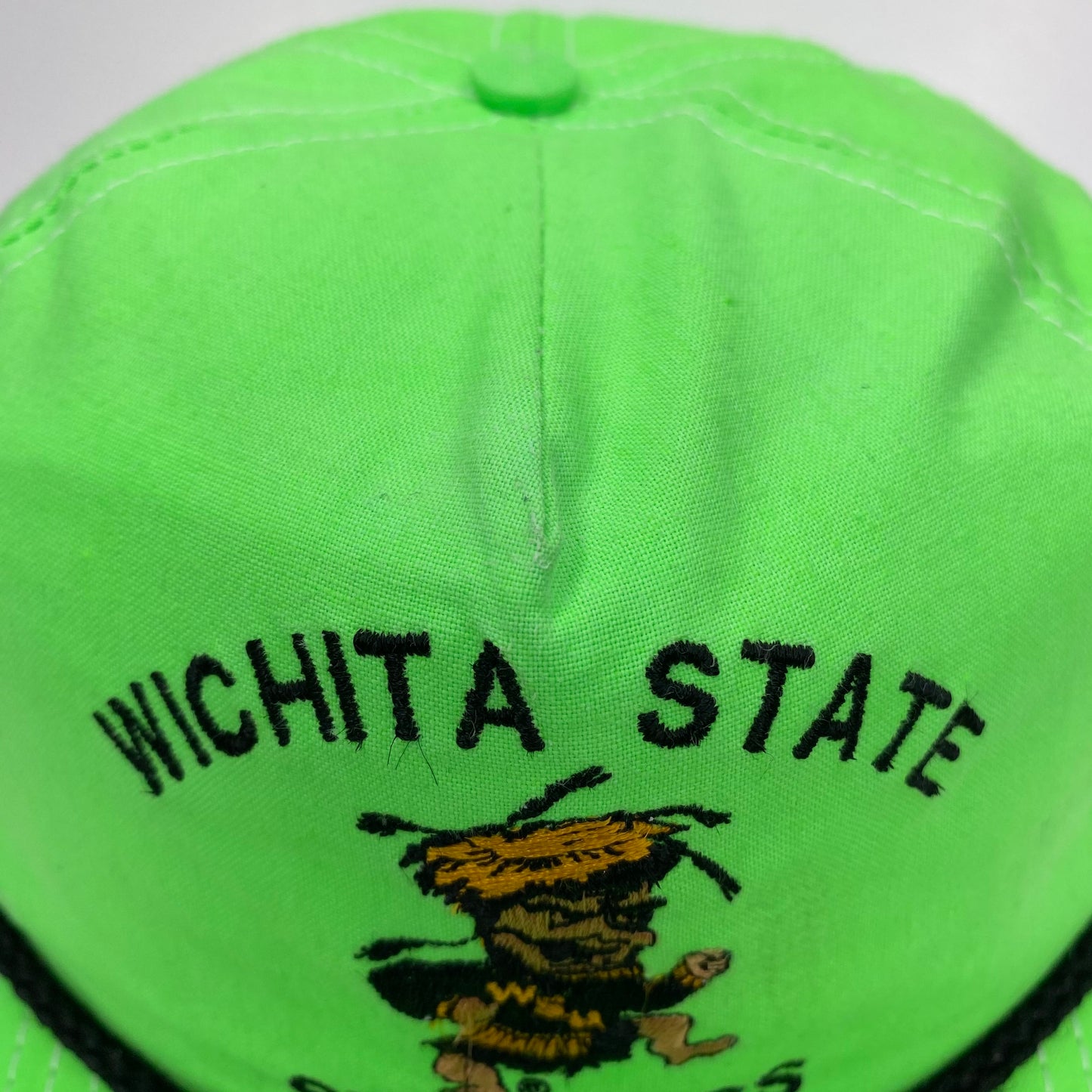 Vintage Wichita St Shockers Neon Hat