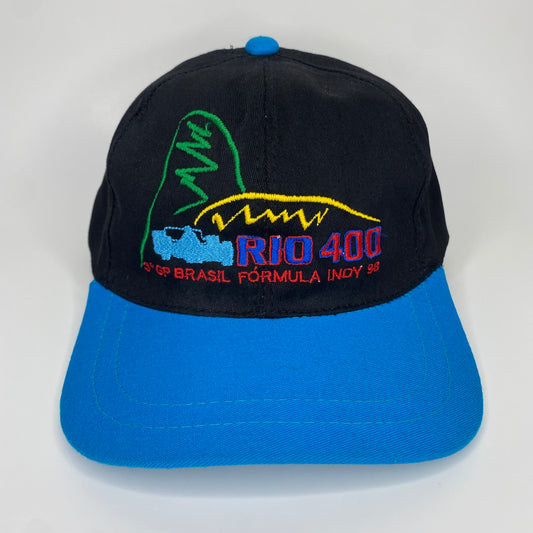 Vintage 90s Rio 400 Brasil Formula Racing Hat