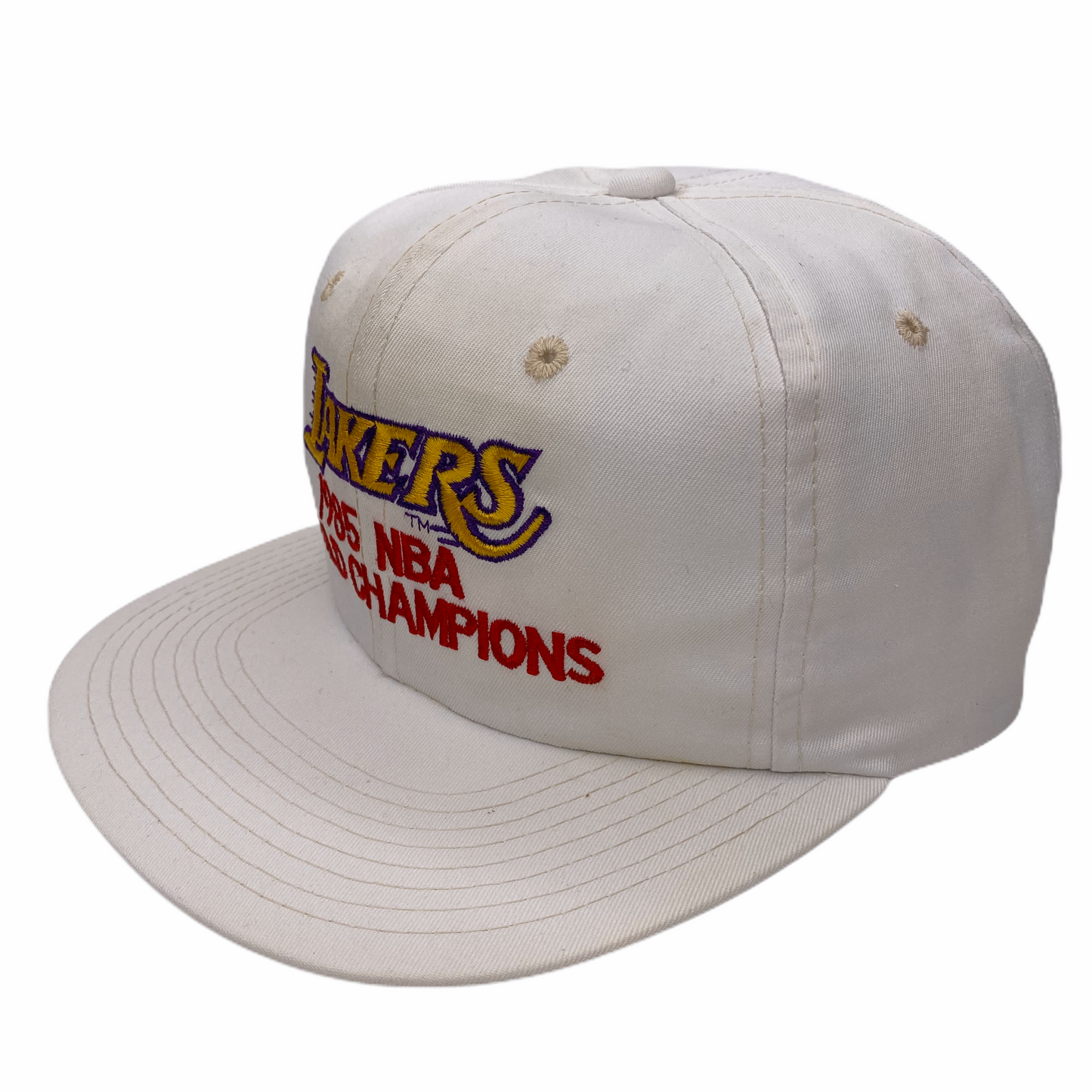 Vintage 1985 Los Angeles Lakers World Champions Hat