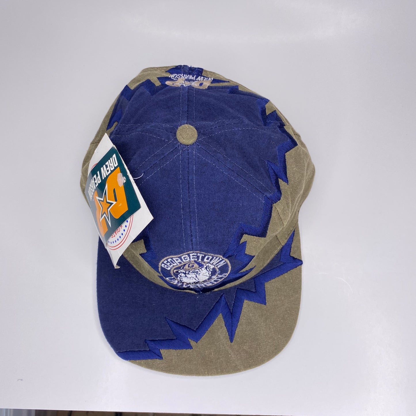 Vintage 90s Georgetown Hoyas Drew Pearson Hat