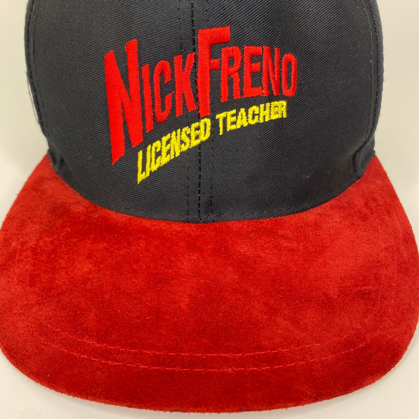 Vintage 90s Nick Freno Licensed Teacher TV Show Promo Hat