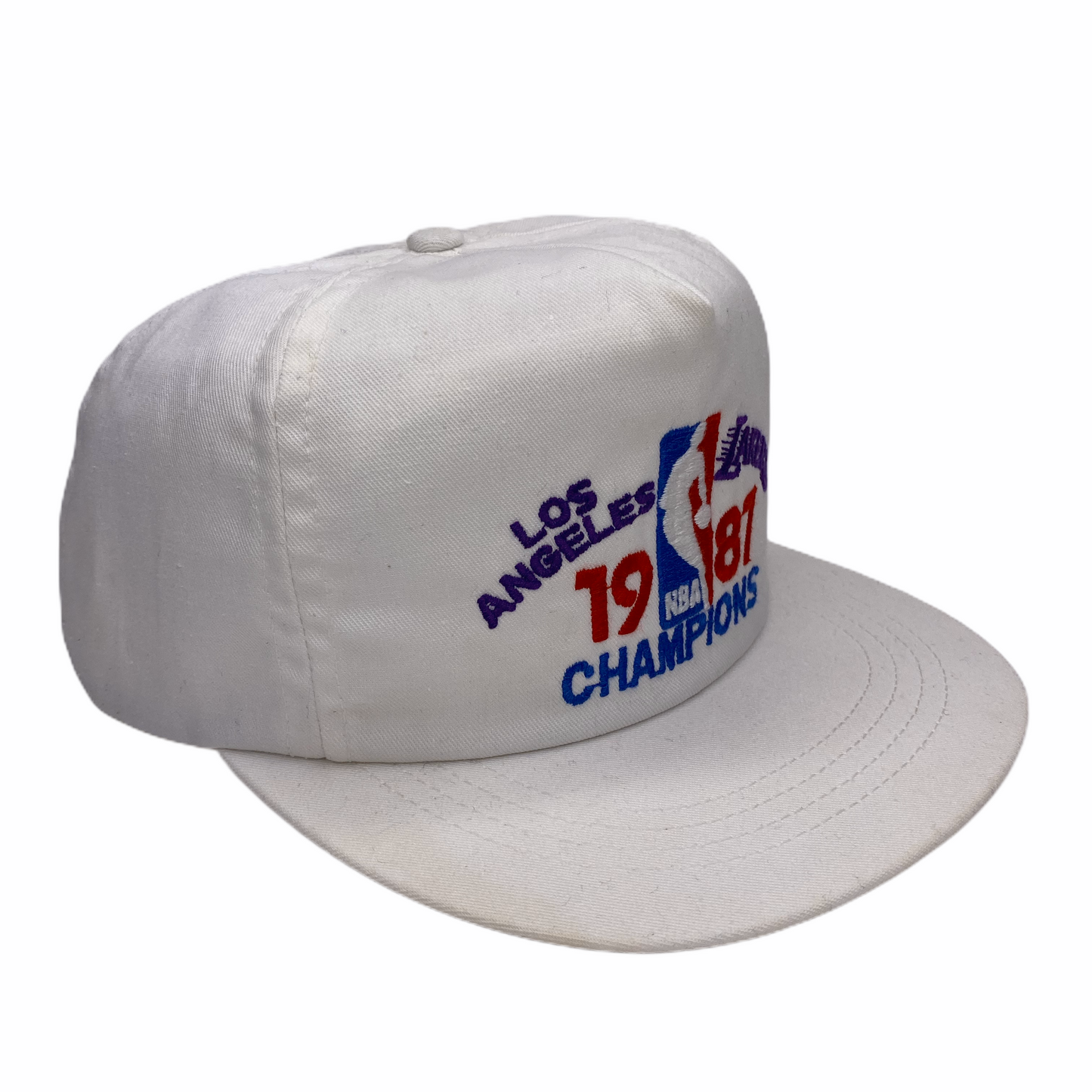 Vintage 1987 Los Angeles Lakers Champions Hat