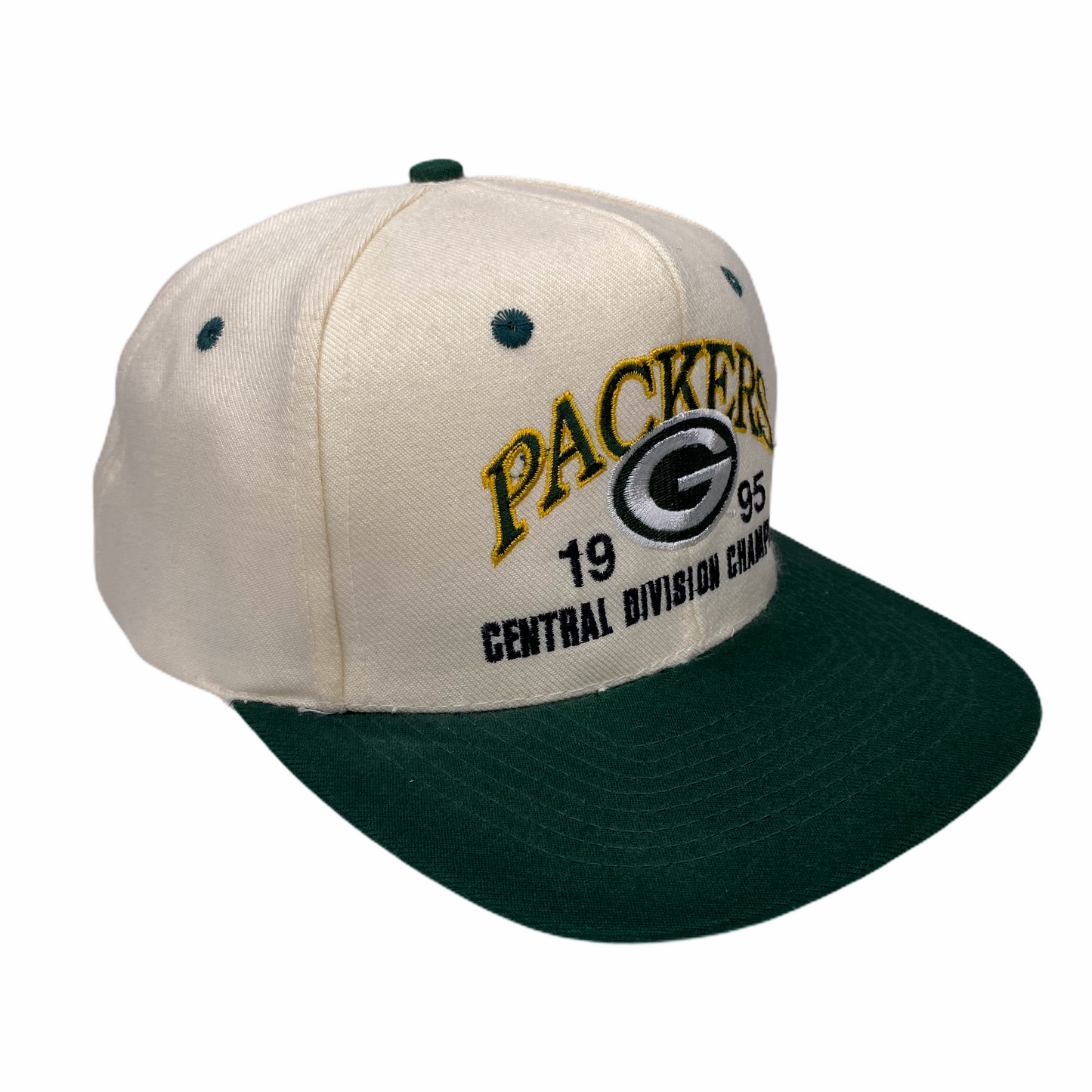 Vintage 1995 Green Bay Packers Central Division Champions Hat