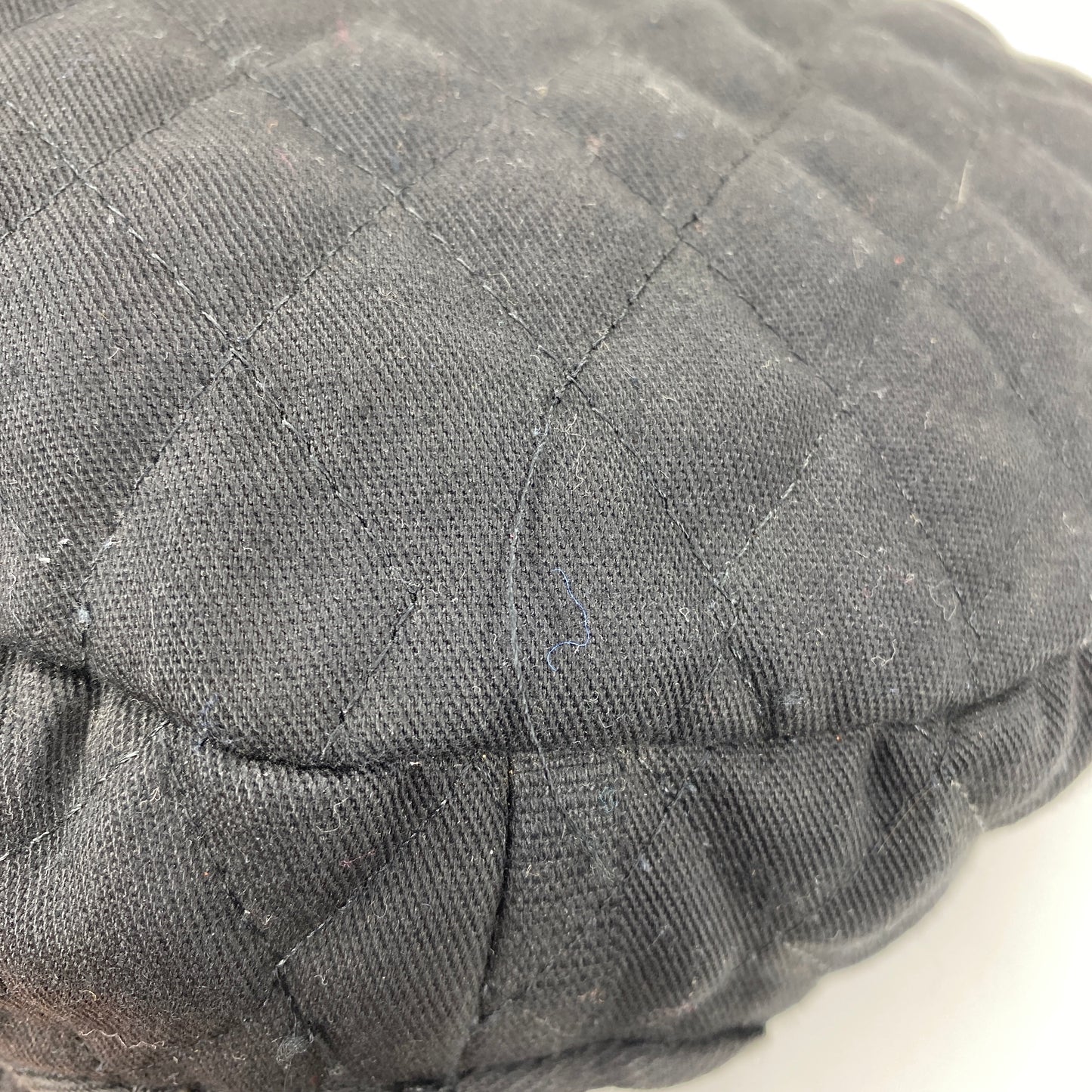 Vintage Harley Davidson Quilted Black Hat