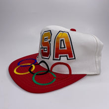 Load image into Gallery viewer, Vintage 90s USA Olympics Hat
