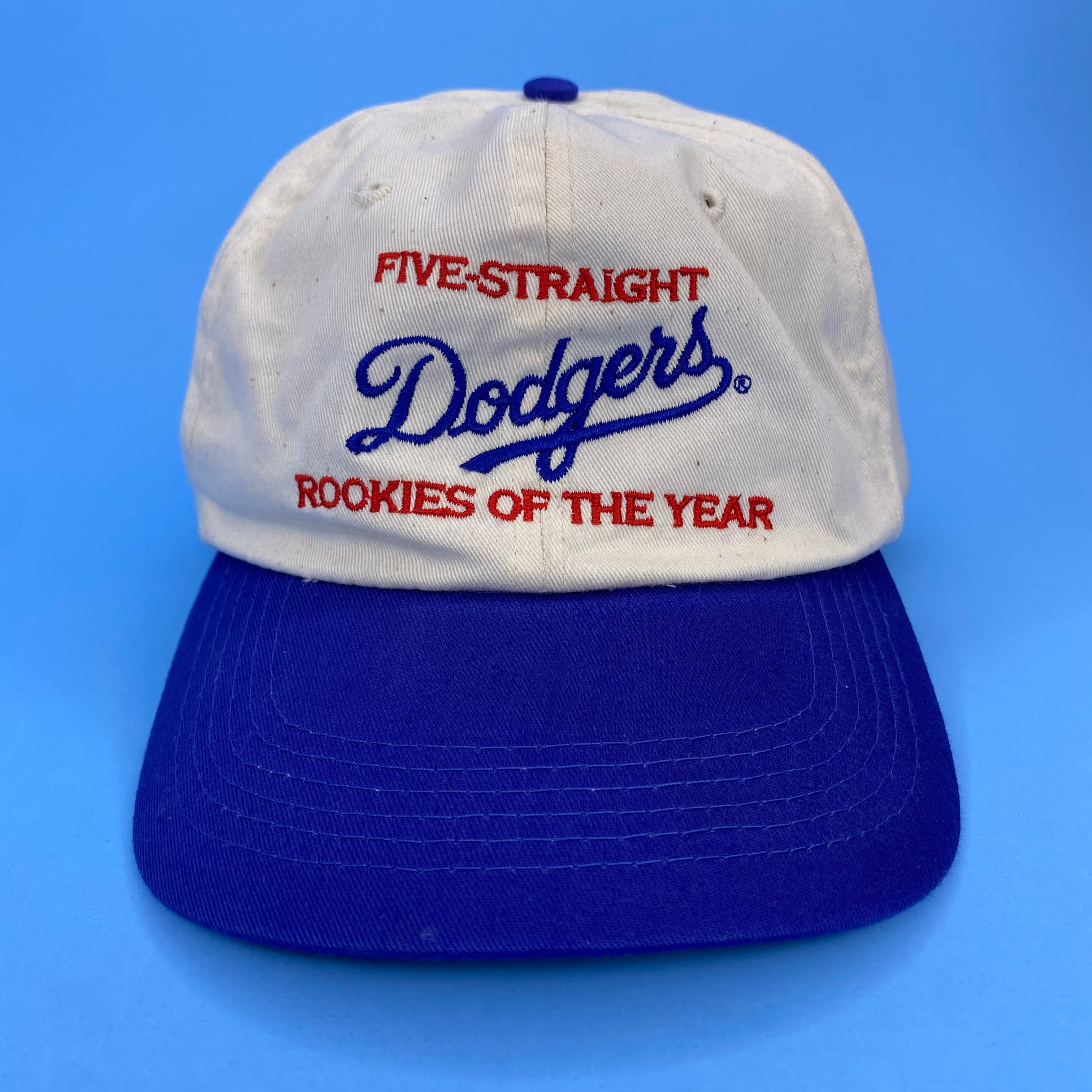 Vintage 90s LA Dodgers 5 Straight Rookie of the Year Hat – Zeus & Miles