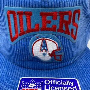 Proper x New Era Houston Oilers 9Fifty Snapback (Sky Blue Corduroy)