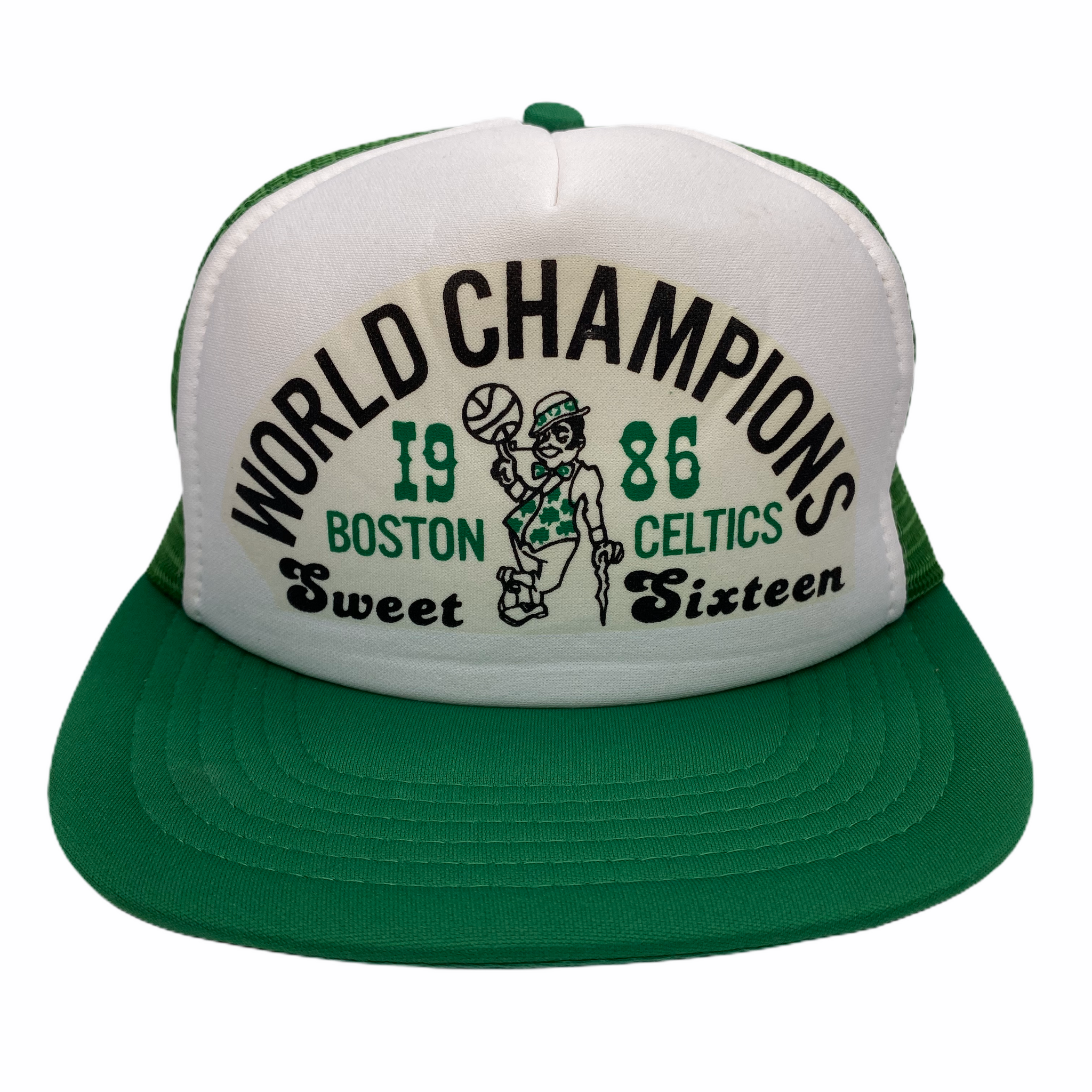 1986 Boston Celtics 16 World Champion Ringer T-Shirt