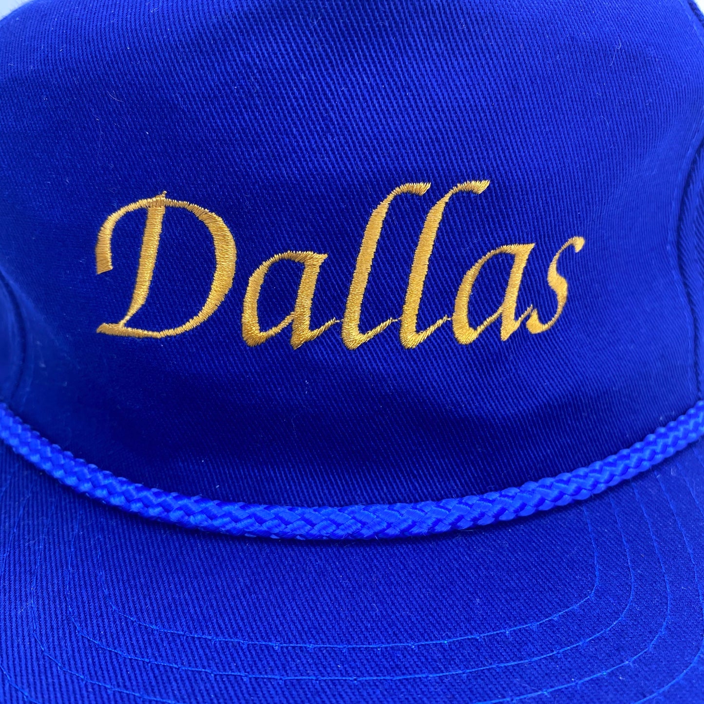 Vintage 80s Dallas Hat