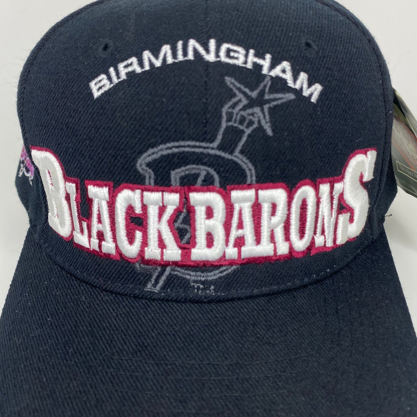 Vintage 90s Birmingham Barons Negro League Baseball Hat