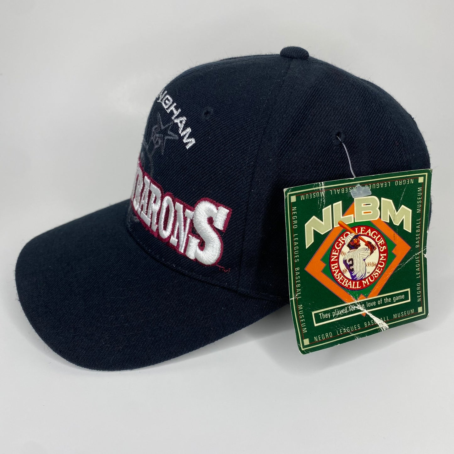 Vintage 90s Birmingham Barons Negro League Baseball Hat