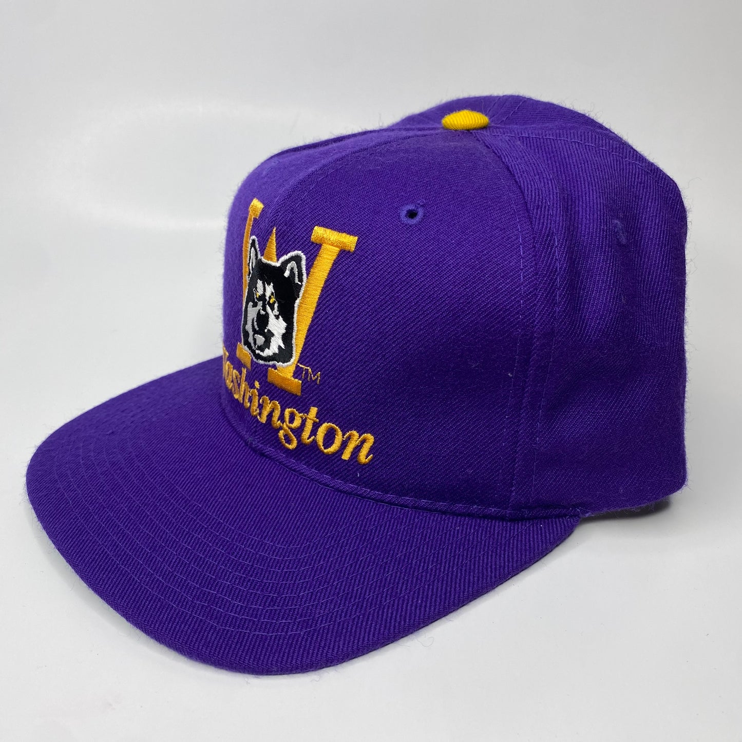 Vintage 90s Washington Huskies Hat