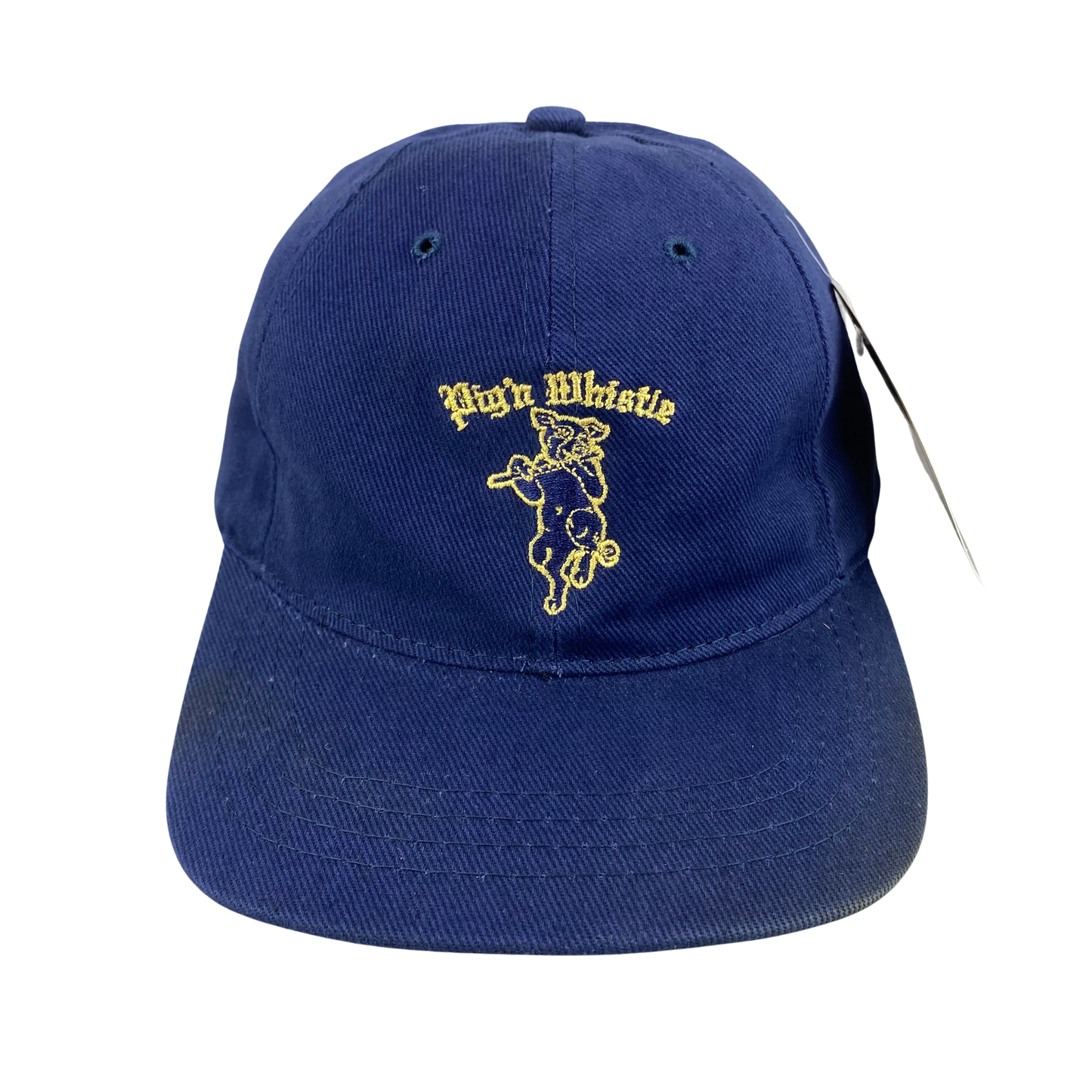 Vintage Pig N Whistle Hollywood California Hat - Navy Blue