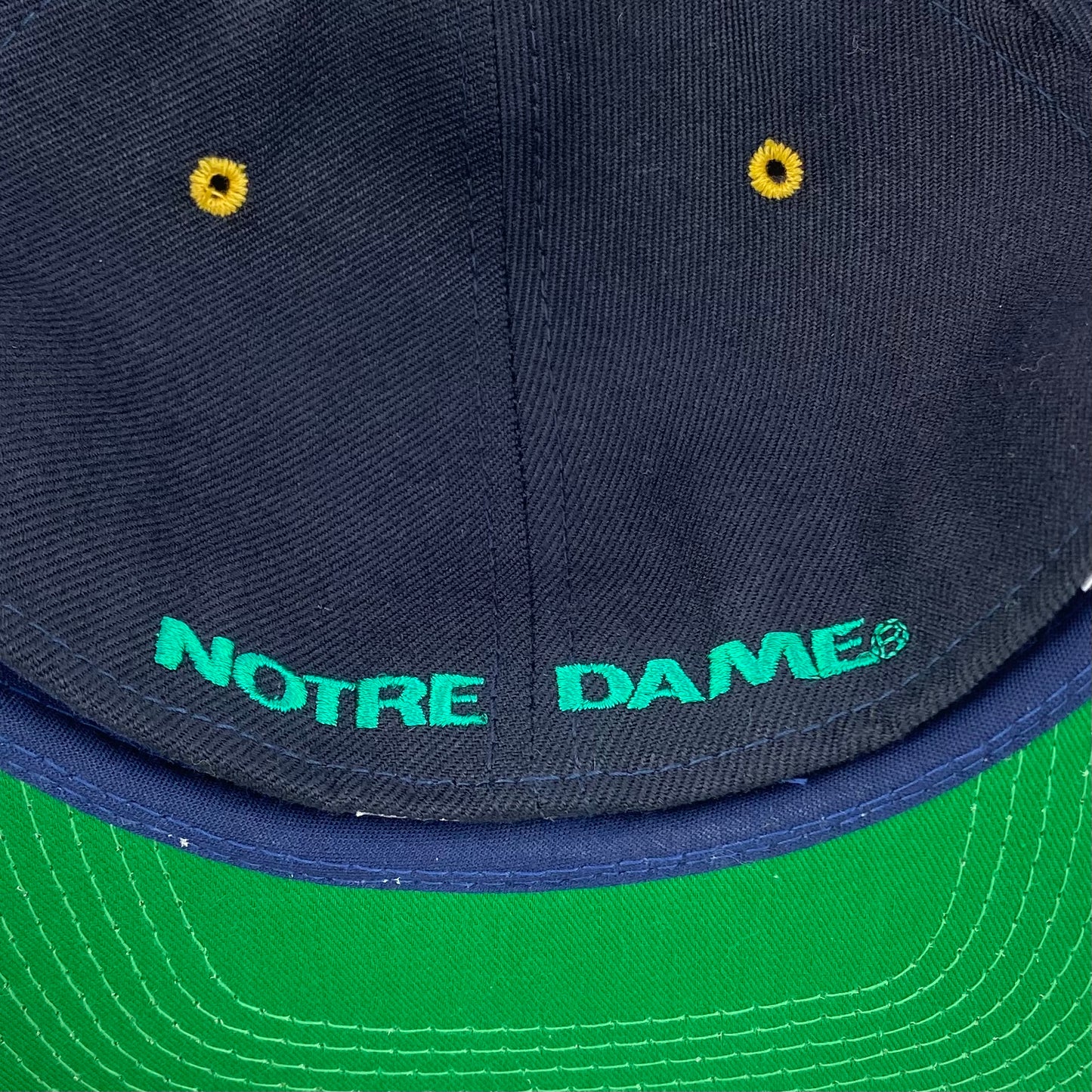 Vintage Notre Dame Fighting Irish College Hat - Size 7