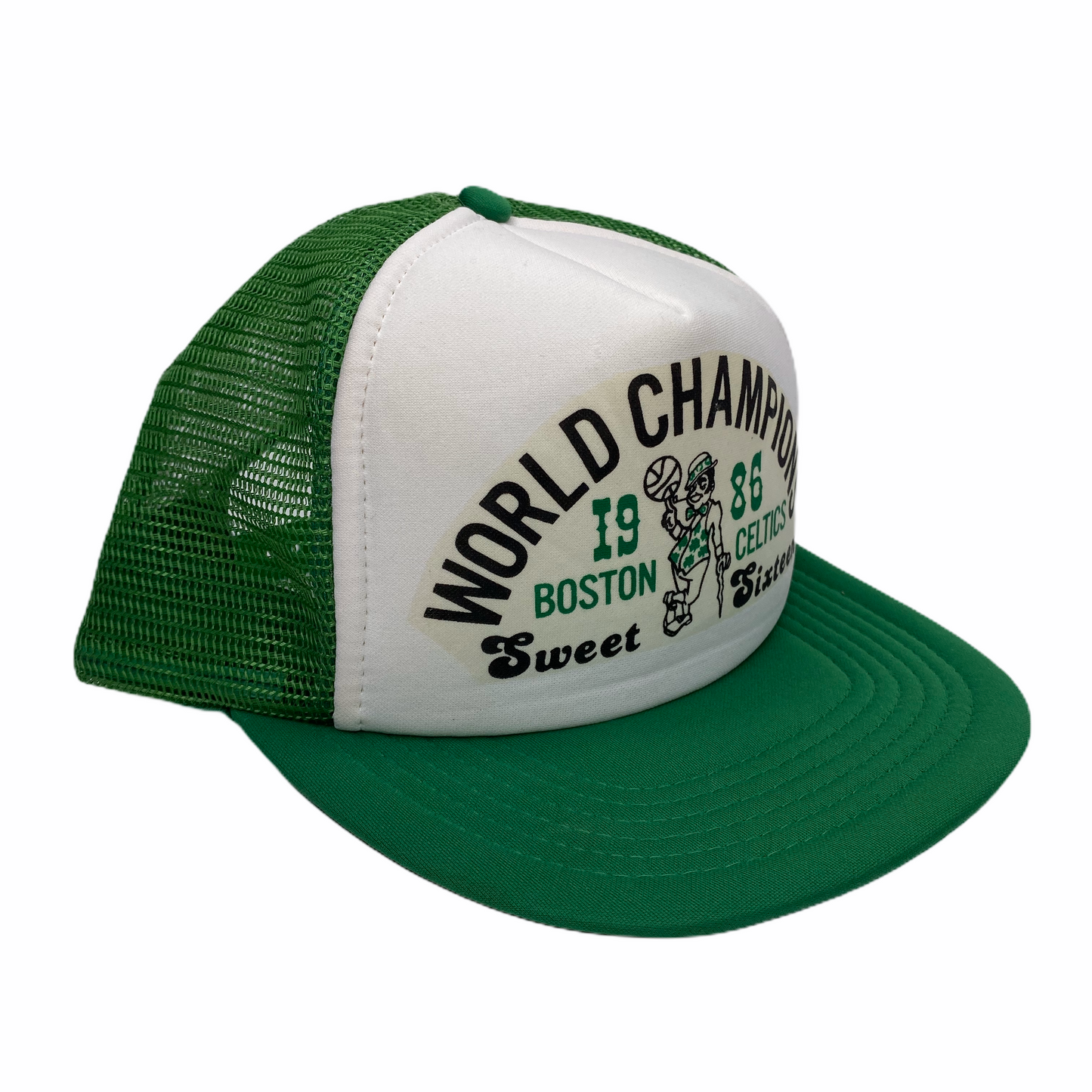 Vintage 1986 Boston Celtics Sweet Sixteen World Champions Hat