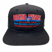 Load image into Gallery viewer, Vintage 1996 Mike Tyson vs Frank Bruno Boxing Match Hat
