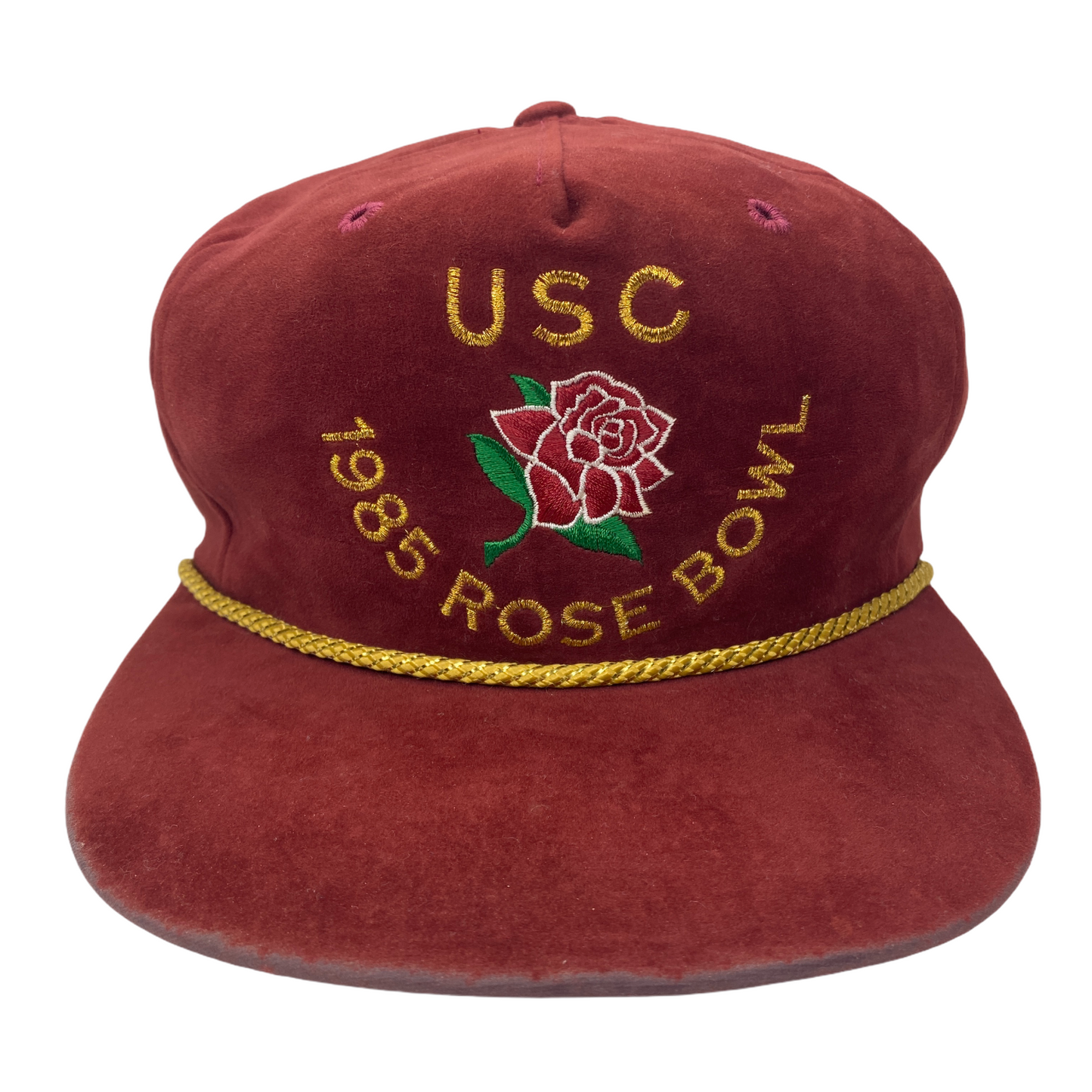 Vintage 1985 Rose Bowl USC Trojans Football Hat