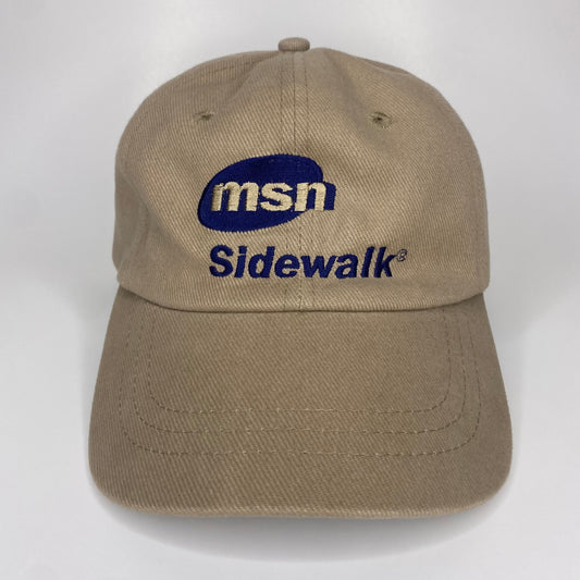 Vintage 90s MSN Sidewalk Hat