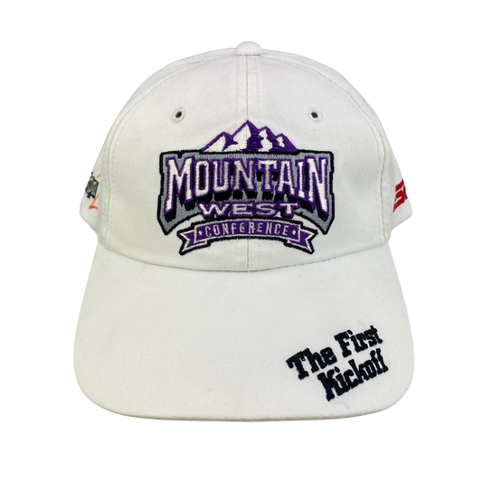 Vintage 90s CSU Rams vs BYU Cougars Mountain West ESPN2 Hat