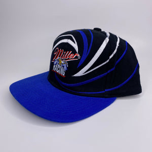 Vintage 90s Miller NASCAR Racing Hat