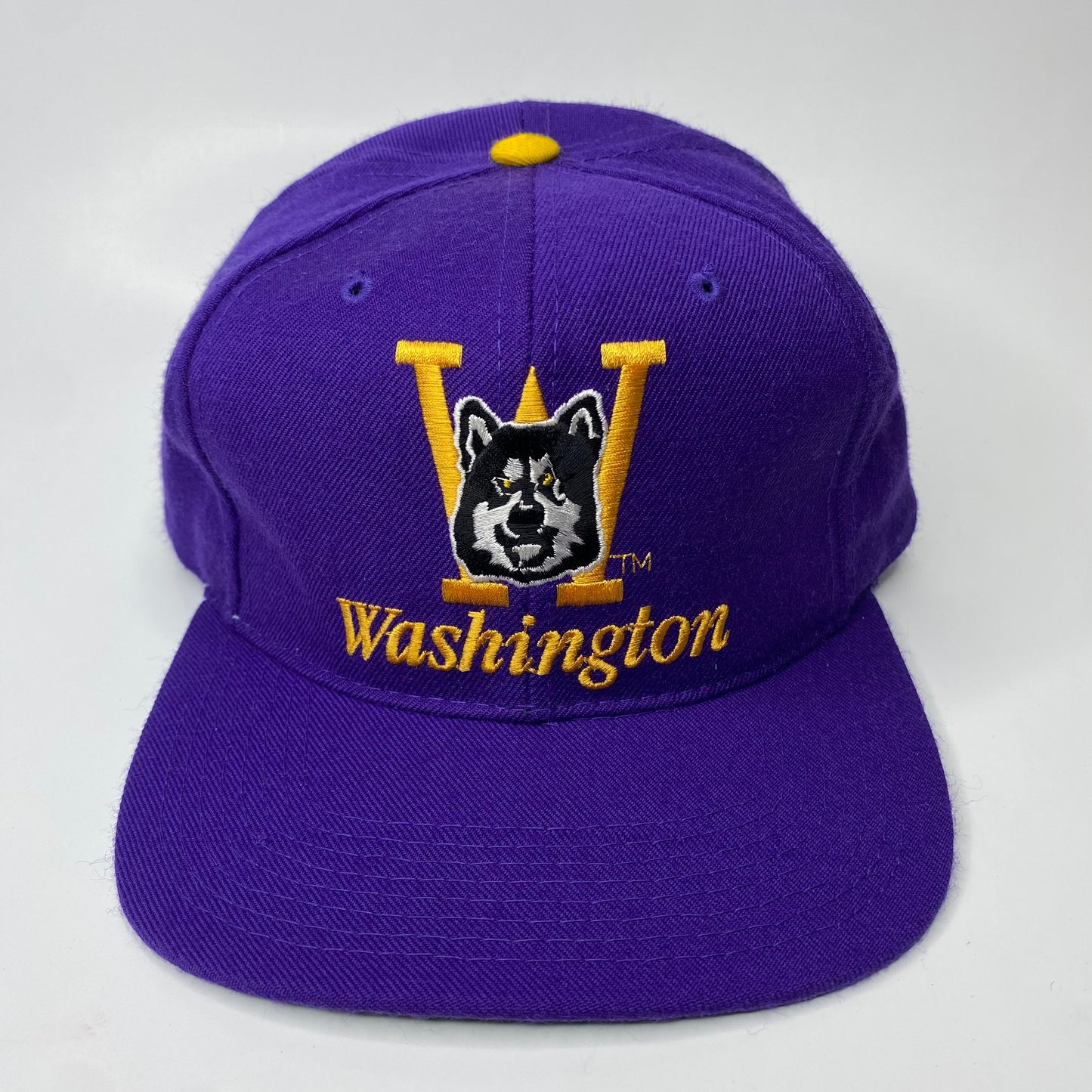 Vintage 90s Washington Huskies Hat