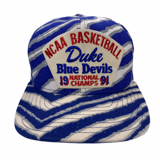 Vintage 1991 Duke Blue Devils National Champions Hat