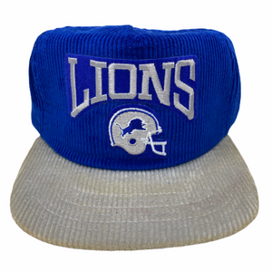 Dead Stock Detroit Lions Corduroy Snap Back Made By