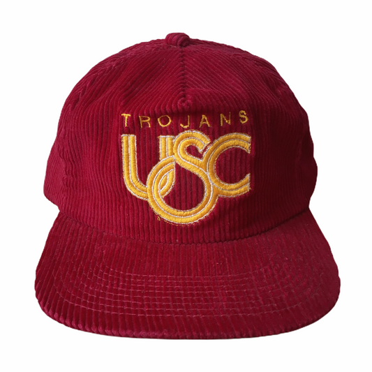 Vintage USC Trojans Sports Specialties Corduroy Hat